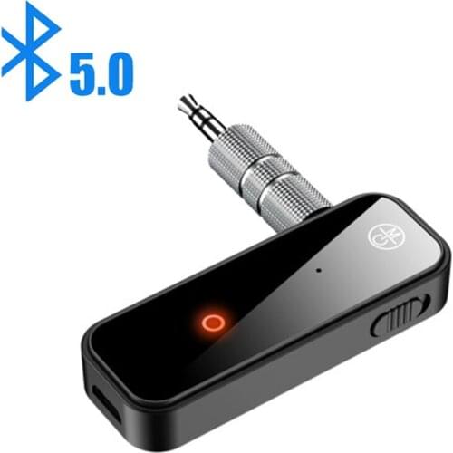 Wireless Bluetooth 5.0 Receiver Transmitter Adapter 3.5mm Jack For Car Music Audio Aux A2dp Headphone Reciever Handsfree