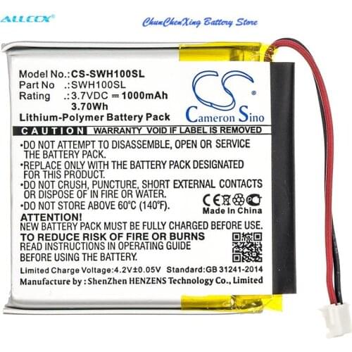 Cameron Sino 1000mAh Battery SP 624038 for Sony WH-1000xM3