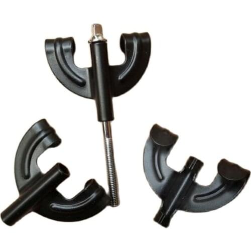 Black Drum Claw Drum Lug for Drum Set 100mm Volt Length Drum Parts Drum Accessories 20 Pieces