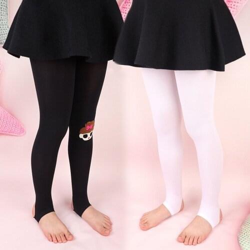 Childrens spring and summer thin velvet foot pants anti-hook silk girl candy-colored leggings dance pants kids leggings