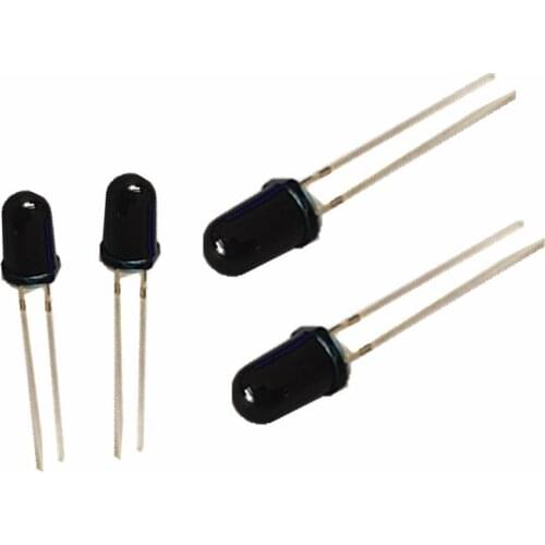 Remote receiver diode diameter 3mm 5mm 2pins through hole ,1000pcs/lot