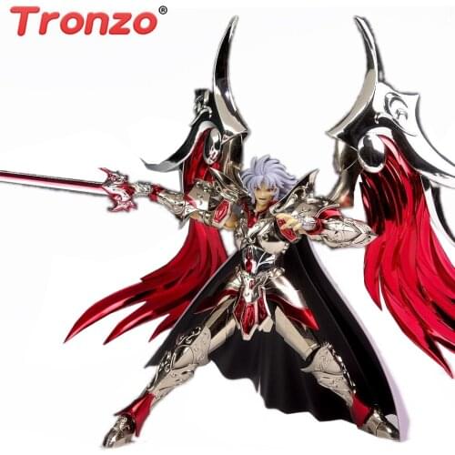 Tronzo JM Model Saint Seiya EX Ares Saga Evil God of War Gemini Saga Saintia Shoko PVC Action Figure Metal Armor Model Toys