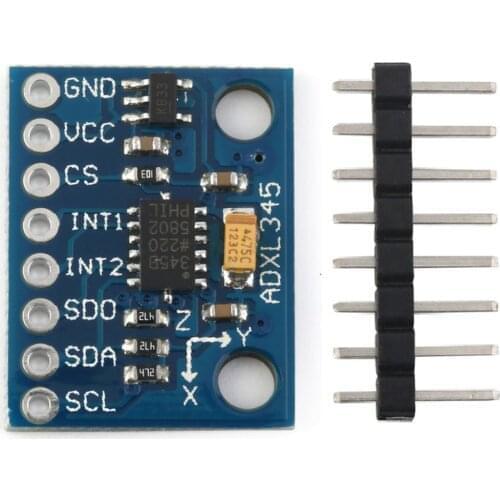 GY-291 ADXL345 digital three-axis gravity acceleration tilt module IIC / SPI transmission G-Sensor Arduino