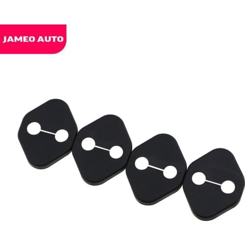 Jameo Auto 4Pcs/Set ABS Interior Car Door Lock Protection Cover Car Doors Lock Cover for Toyota C-HR CHR 2016 2017 2018 Parts