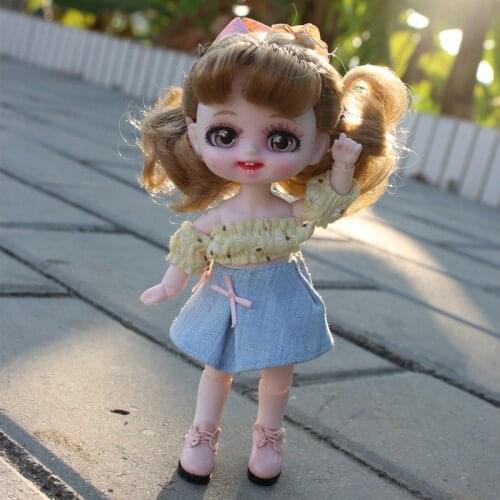 DBS DREAM FAIRY Doll 1/8 BJD anime girls Name by Pokect No.2 mechanical joint Body With makeup ob11 SD