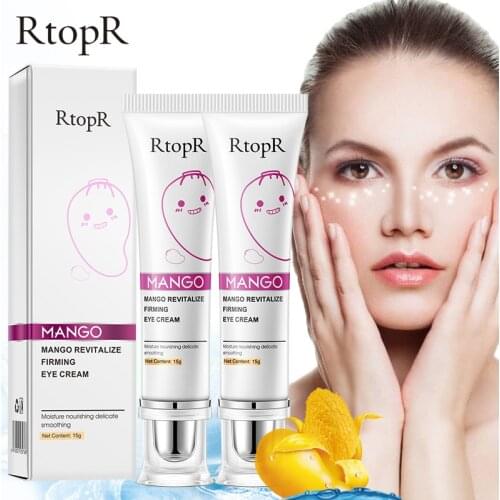 Mango Firming Facial Eye Skin Anti Winkles Eye Cream Anti-Puffiness Dark Circle Anti-Aging Moisturizing Eyes Creams Two boxes