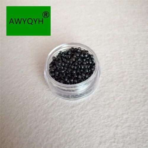 1000pcs 2.5mm micro nano rings for nano tip hair extensions