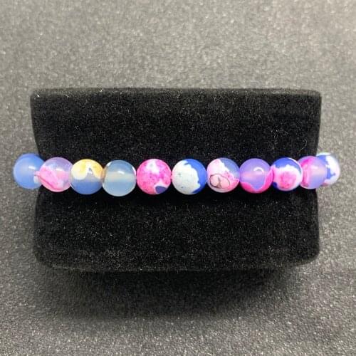 Fashion Fire Agate Natural Stone Bracelet Jewelry Fashion Amethyst Red Agate Woman Jewelry Adjustable Comfort Bracelet Set