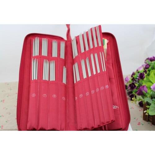 Professional DIY 55 pcs hand knitting needle set, knitting and crochet hook tool set,Weaving Tool set