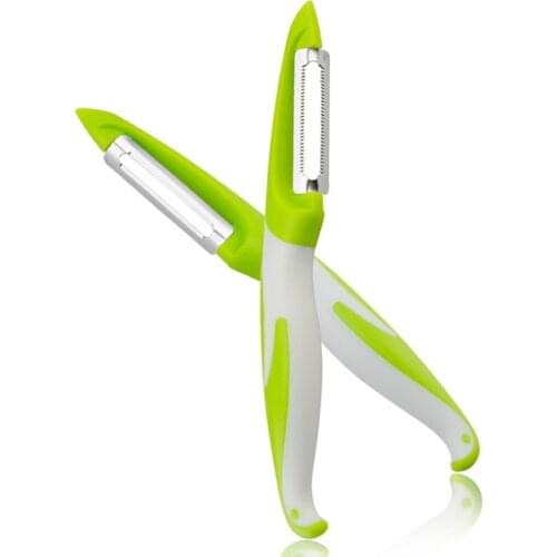 Vegetable Slicer Portable Green Gear Planing/Plane Planing Fruit Shred Grater Peeler Knife Kitchen Accessories