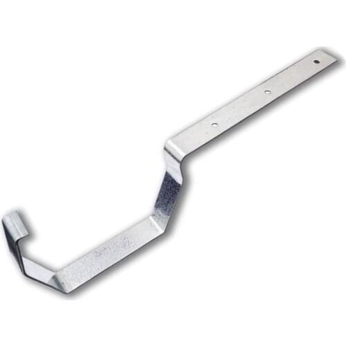 Heavy-duty pipe holder clamp rain gutter downspout support hook Thickened galvanized PVC dachrinne bracket Sink drainage system