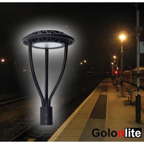 Golonlite 150W 100W 60W LED public light outdoor area garden park post top landscape decoration waterproof 100-277V white 5700K