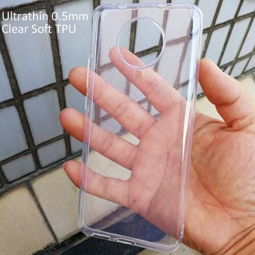 Ultrathin 0.5mm Clear Transparent TPU Case For Poco F2 Pro Slim Super Thin Ultra Thin Soft Cover For Little F2 Pro
