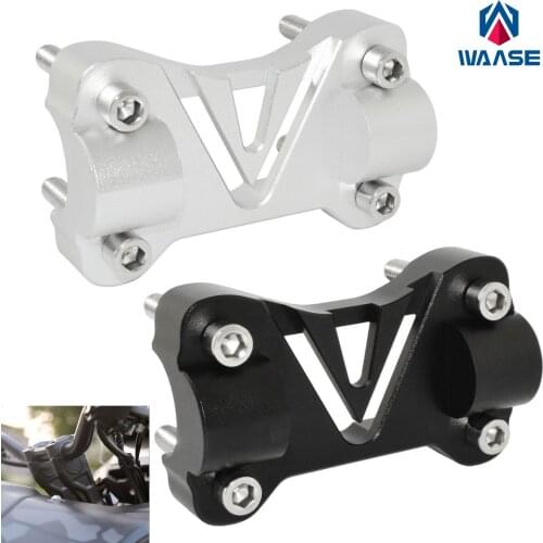Waase 28mm Handlebar Riser Adapter Rises Bar Height Up 20mm For HONDA CB500X CB500F CB 500 X XA F FA PC58 PC59 2019 2020 2021