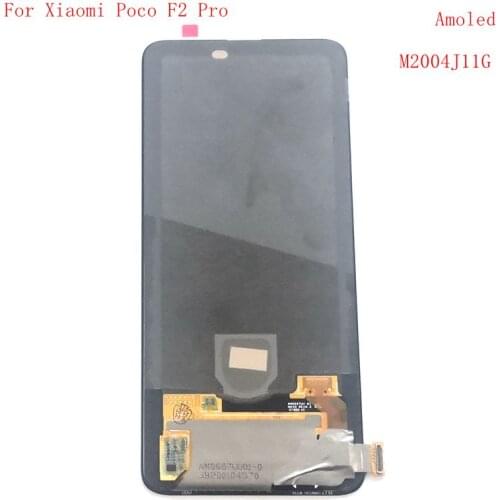 Amoled For xiaomi Poco F2 pro lcd screen digitizer touch glass full set F2pro M2004J11G