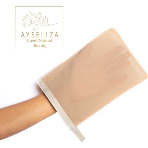 %100 Pure Turkish Cocoon Silk Mitt Best Quality Glow Whitening Body Tanning Exfoliating Bathglove Dead Skin Purifying Silking