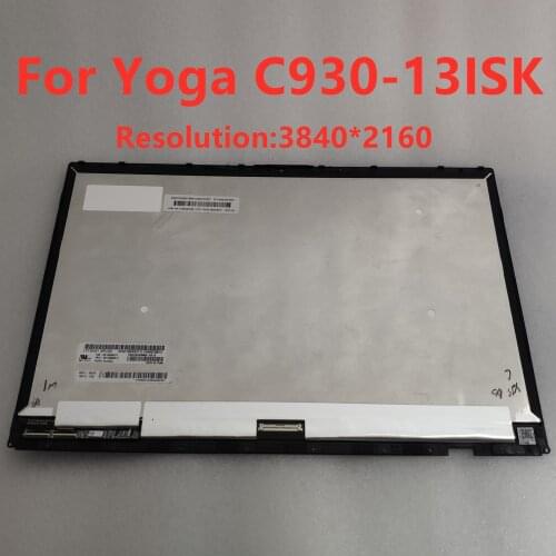 13.9" UHD 4K LCD Display 5D10S73320 LP139UD1-SPC2 Touch Screen Digitizer Assembly replace For Lenovo Yoga C930-13IKB 81C4 laptop