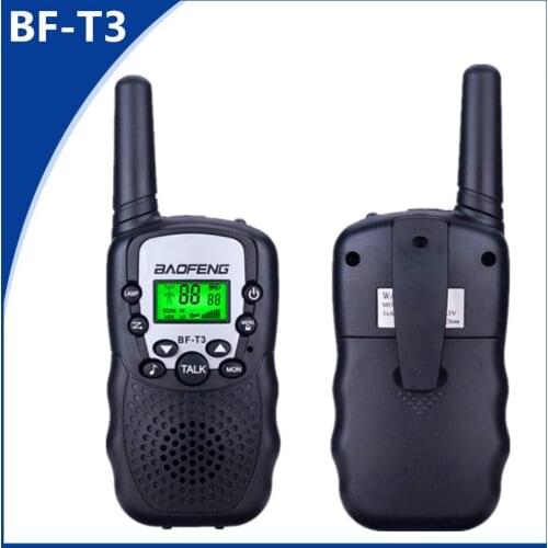 2pcs Baofeng BF-T3 Walkie Talkie Best Gift for Kids Children Radio Mini Handheld T3 Wireless Two Way Radio Kids Toy Woki Toki