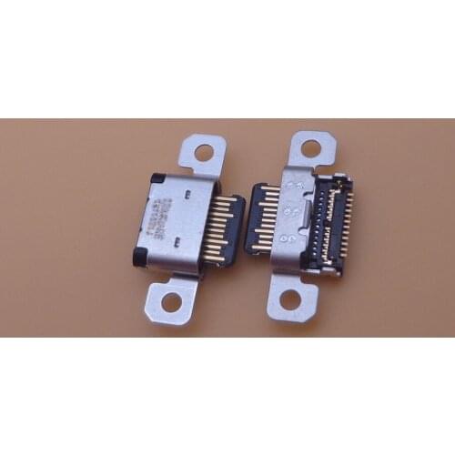 2PCS For Nubia Z11 miniS NX549J Z 11 micro mini USB jack socket Charger Connector Parts & QC Dock plug Charging Port
