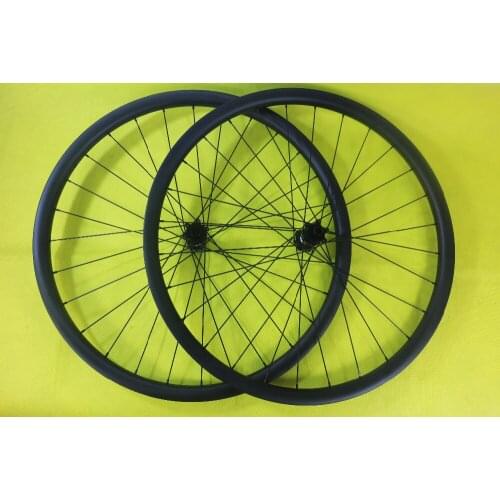 29er MTB AM ENDURO 36mm x 28mm hookless boost hubs 1720g carbon wheels Pillar 1423 spokes tubeless ready tapeless no outer hole