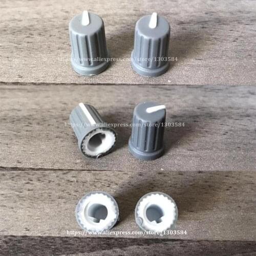 6pcs Replacement OEM DAA1204 TRIM / GAIN KNOB For Pioneer DJM800 DJM900 DJM2000