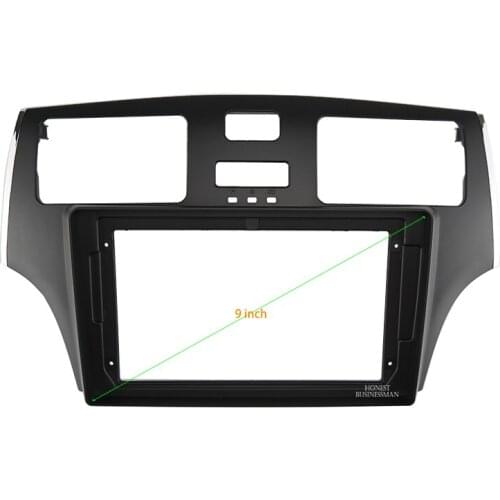 9 INCH Car Audio Frame GPS Navigation Fascia Panel Car dvd Plastic Frame Fascia is suitable for 2008 TOYOTA WINDOM ES300