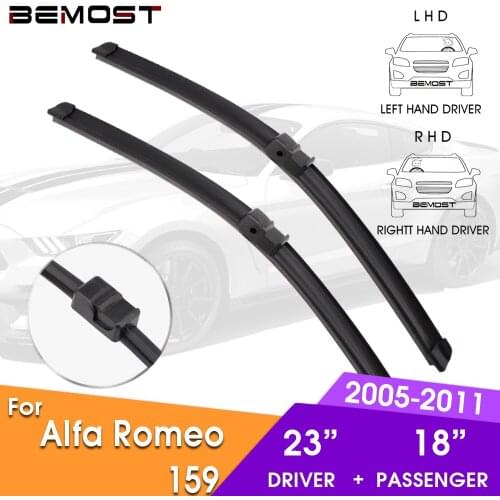 BEMOST Car Wiper Blade Front Window Windshield Wipers Blade For Alfa Romeo 159 2005-2011 LHD / RHD 23"+18" Car Accessories