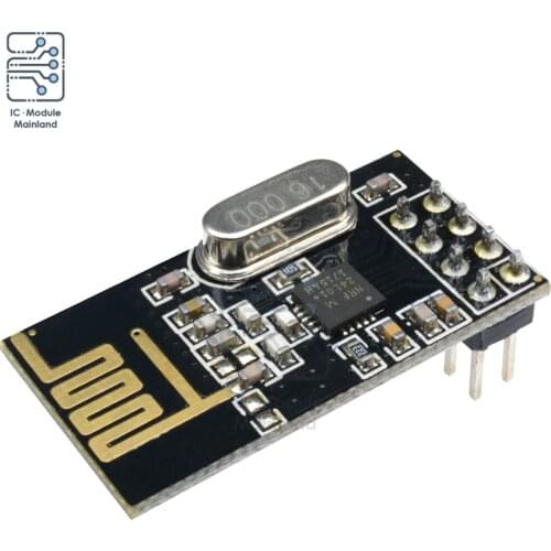 NRF24L01+ 2.4G Wireless Module 8PIN Antenna Wireless Data Transmission Module High Efficiency For Arduino