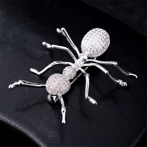 Брошки женские Insect Brooch For Women Ant Brooch Clothes Accessories Brooches Pin Jewelry For Women