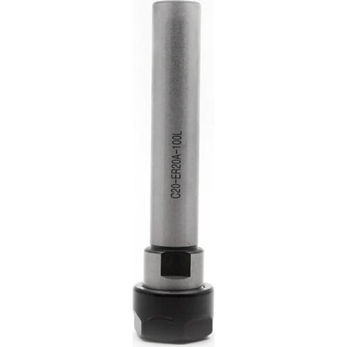 C20 ER20A 100L Carbon Steel Drawbar CNC Milling Steel Material Collet Chuck Holder