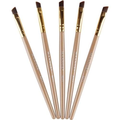 Eyebrow Beauty Makeup Pro Brushes Eyebrow Brush + Eyebrow Comb Double-Ended Eyelash Brushes Tool Cosmetic