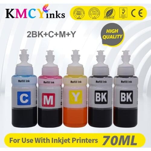 KMCYinks For Canon GI-490 GI-790 GI-890 GI 490 790 890 Pixma G1000 G1100 G1400 G2400 G3400 G2000 G3000 Printer Dye Ink For Canon
