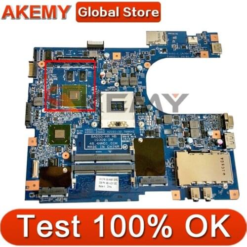 Akemy Laptop motherboard For ACER 8573 8573T 6595T Mainboard MBV4C01002 BAD50-HR MB 10309-1M 48.4NM01.01M N12P-GS-A1 1G QM67