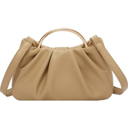 Fashion designer Shoulder Bags Retro Casual Women crossbody Bag Female Leather Solid Color small Handbag for Women 2021