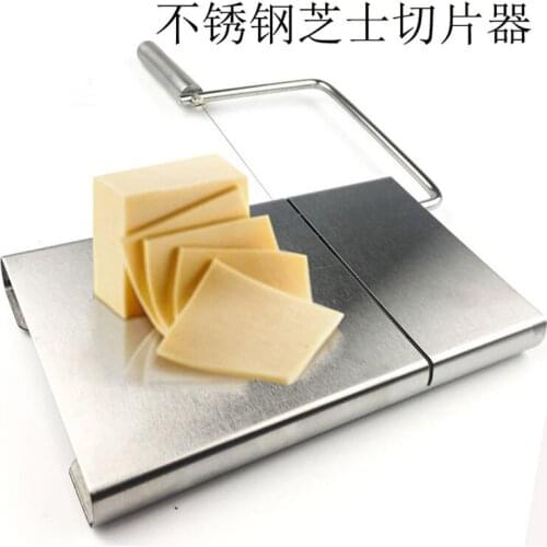 Stainless Steel Cheese Wire Cutter With Scale cheese, butter, dough Cutter Cheese Tools