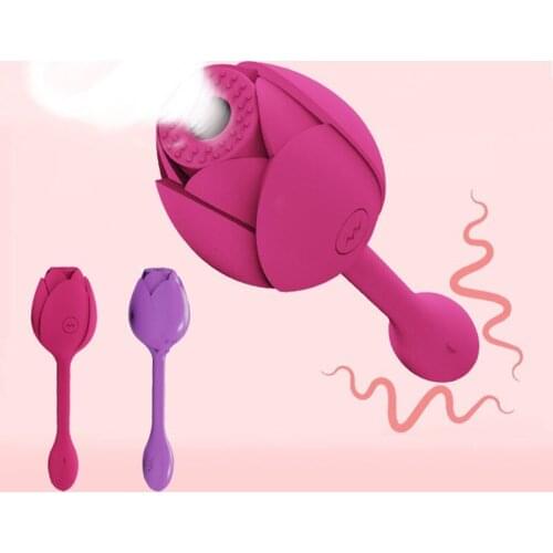 Rose Vibrator Toy Clit Sucker G Spot Vibrator, Nipple Sucker Clitoris Stimulator Strong Dildo Vibrator Adult Sex Toys For Women