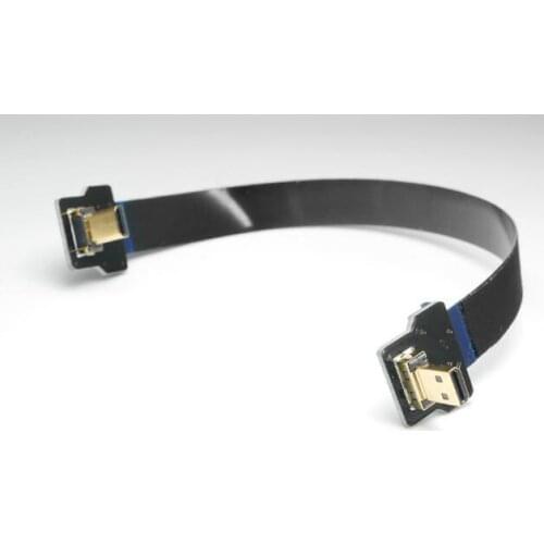 Super soft Micro HDMI to Micro HDMI Cable for FPV Camera Best for GH4 BMPCC