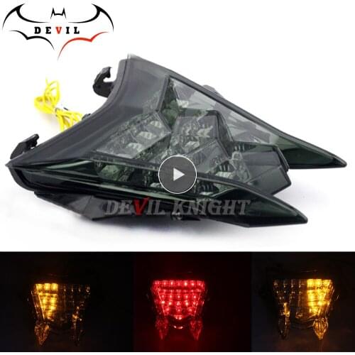 LED Tail Brake Light Turn signal For BMW S1000R HP4 S1000RR 2010-2017 11 12 Motorcycle Integrated Blinker Lamp motorcycle light