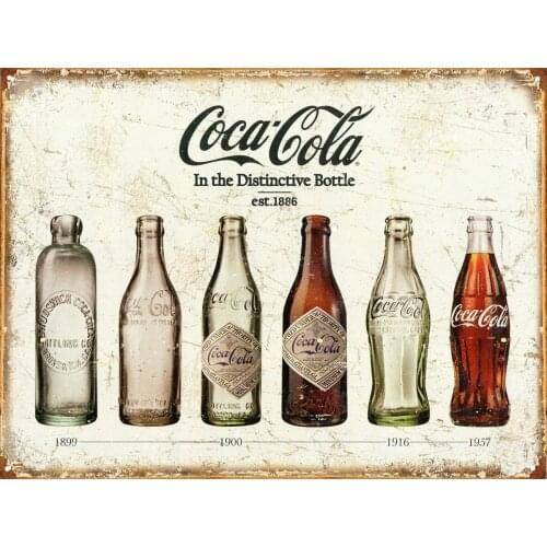 Cola Vintage Retro Metal Tin Sign Poster Wall Plaque for Bar Pub Garage Hotel Diner Cafe Home