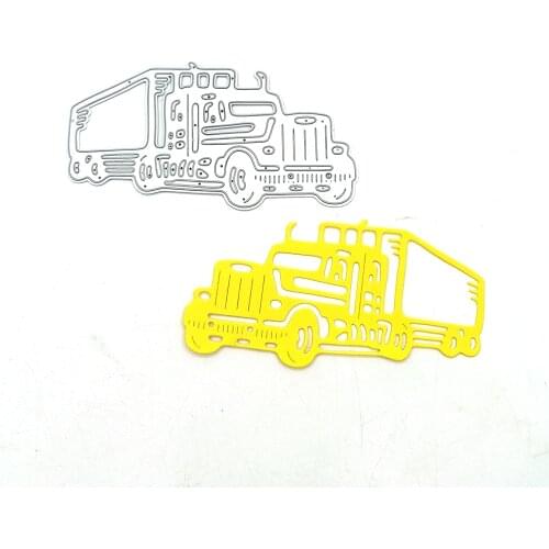Julyarts Truck Metal Die Cuts Stencil Scrapbooking Cutting Dies 2021 For Home Decor Paper Cutter Card Making