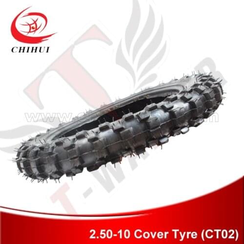 High Quality Electric Scooter Tires GUANGLI Brand 2.50-10 Off-Road 16" Wheel Tire for Electric Scooter/Dirt Bike