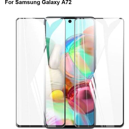 1PC For Samsung Galaxy A52 3D Tempered Glass Film Screen Protector Protective Full Cover Protection For Samsung Galaxy A72