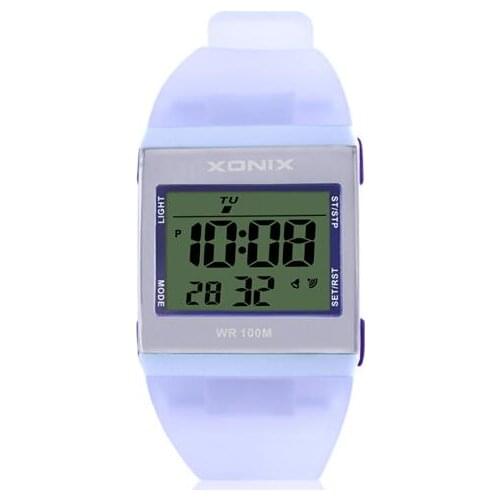 Women Sports Digital Watch Japan Movement Led Light Waterproof 100m Boys Girl Sports Swimming Diver Watch Student Outdoor Watch