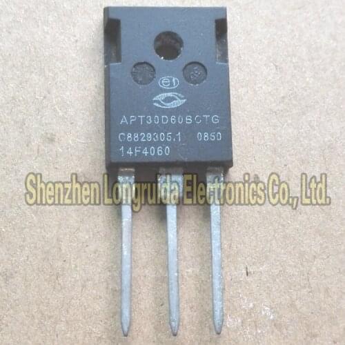 10PCS APT30D60BCTG APT30D60 TO-247 FRED Fast Recovery Epitaxial Diode 30A 600V