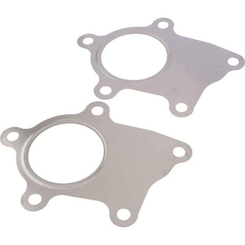2Pack Car DIY Parts Turbo Charger Downpipe Flange Gasket for T3/T4 Turbo