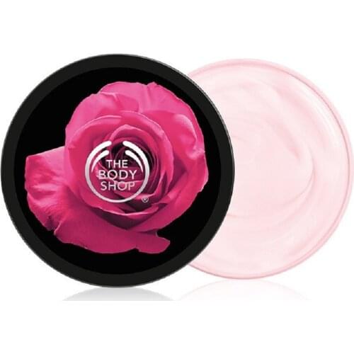 The Body Shop British Rose Body Butter 200 ml Moisturizing Nourishing Pampering Dry Skin Treatment Shea Oil