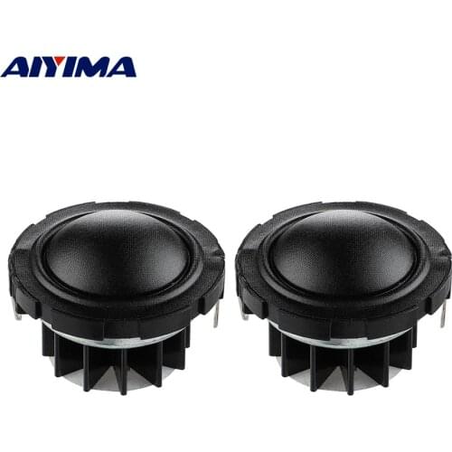 AIYIMA 2Pcs 40MM Tweeter 8 Ohm 30W Treble Speaker 25 Core Silk Film Tweeter Neodymium Audio Loudspeaker Aluminum Heat For ELAC