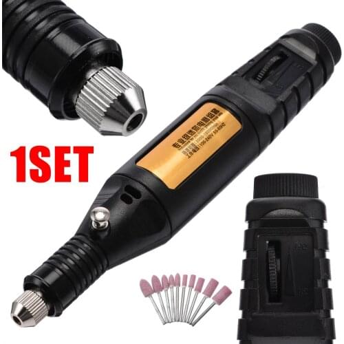 100-240V Electric Grinder Jade Polishing Carving Grinder With Rotary Drill Tool Set For DIY Wood Working Power Tool 20000rpm