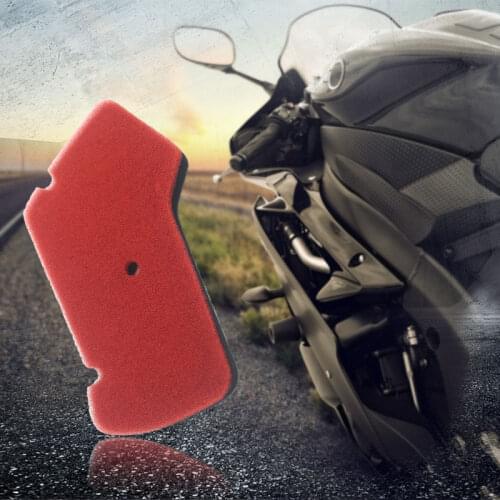 8inch Filter Sponge Pad for Honda scooter DIO50 AF27 AF28 17205-GAH-000 Motorcycle Air Filter Cleaner Universal Sponge Parts
