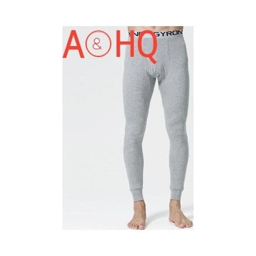 New Men long johns Autumn winter thermal underwear pants Keep Warm Men 7 colors